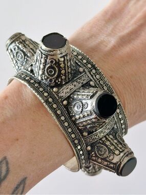 Boho bracelet, original Eastern jewelry piece (collectible)